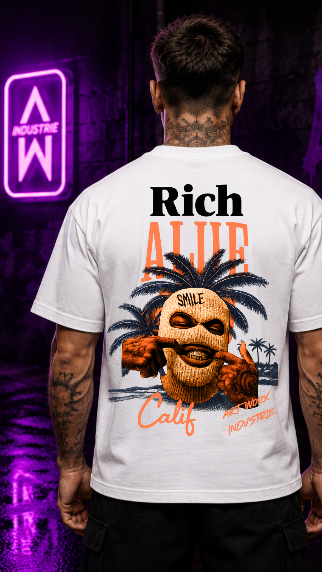 Art Worx Industrie RICH ALIVE– Heavy Cotton T-Shirt (Herren)