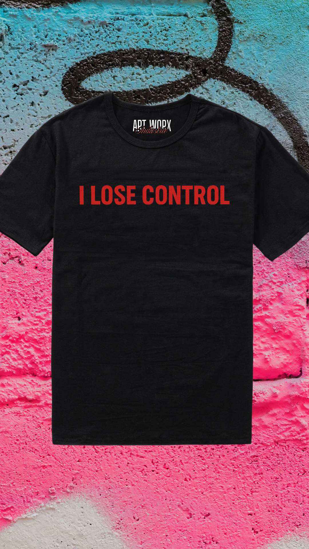 Art Worx Industrie I LOSE CONTROL – Heavy Cotton T-Shirt (Herren)
