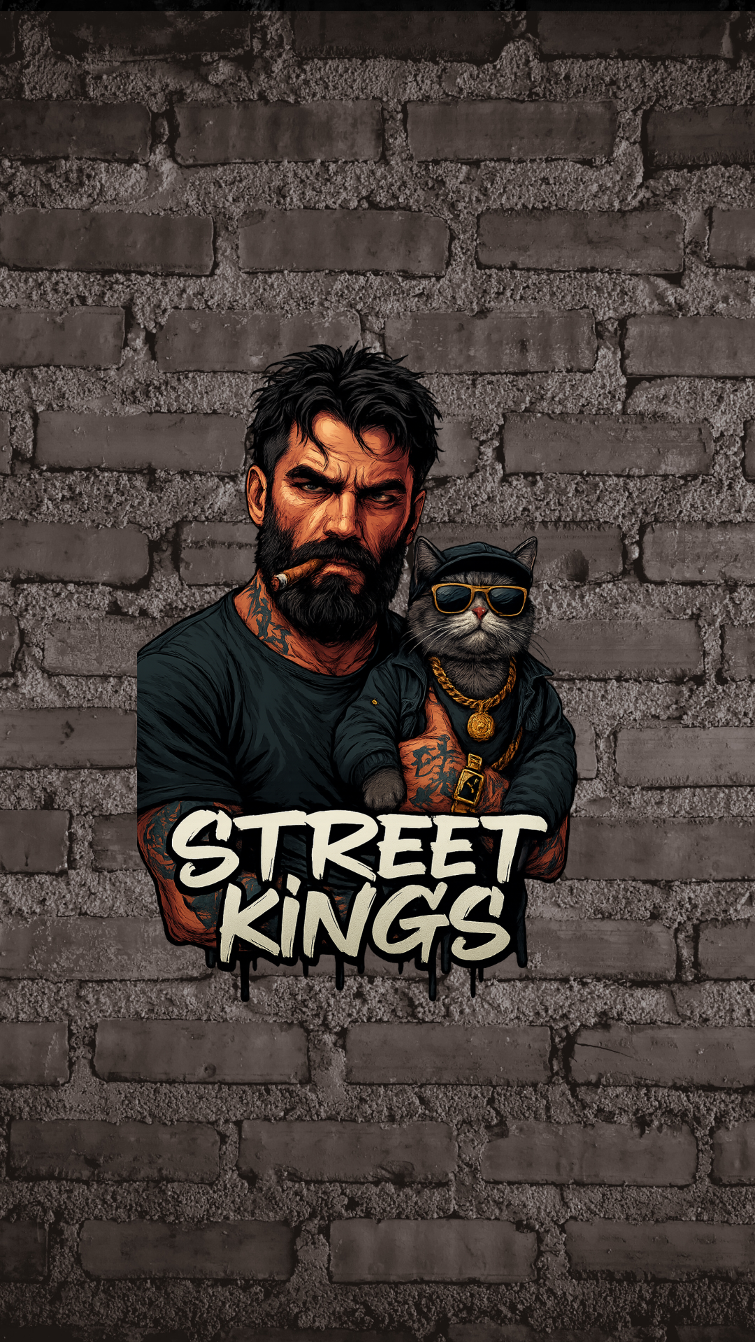 Art Worx Industrie STREET KINGS – Heavy Cotton T-Shirt (Herren)